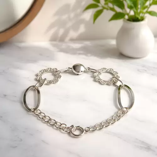 Mi Cofre: Pulsera encanto Circular Plata 950